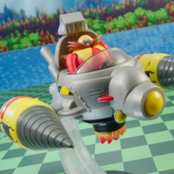 Sonic the Hedgehog 14PC Egg Mobile Battle Playset Jakks Pacific Toy - Picture 6 of 11